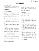 Preview for 5 page of Kenwood NX-203 Service Manual