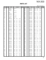 Preview for 23 page of Kenwood NX-203 Service Manual