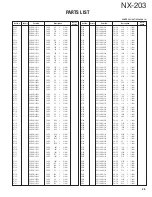 Preview for 25 page of Kenwood NX-203 Service Manual