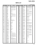 Preview for 29 page of Kenwood NX-203 Service Manual