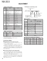 Preview for 40 page of Kenwood NX-203 Service Manual