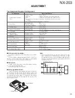 Preview for 45 page of Kenwood NX-203 Service Manual