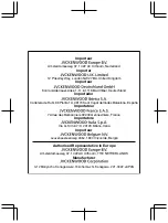 Preview for 2 page of Kenwood NX-3000 series User Manual