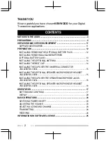 Preview for 4 page of Kenwood NX-3000 series User Manual