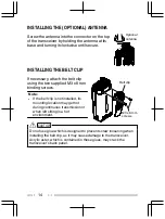 Preview for 16 page of Kenwood NX-3000 series User Manual