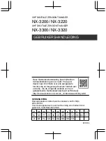 Preview for 127 page of Kenwood NX-3000 series User Manual