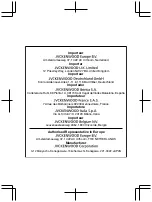 Preview for 2 page of Kenwood NX-3200 User Manual