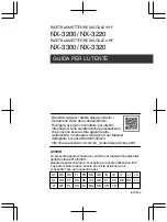 Preview for 79 page of Kenwood NX-3200 User Manual