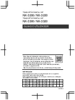 Preview for 199 page of Kenwood NX-3200 User Manual