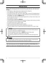 Предварительный просмотр 6 страницы Kenwood NX-3720 User Manual