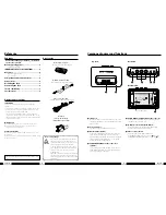 Предварительный просмотр 3 страницы Kenwood PAD-iP7 Instruction Manual