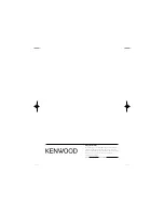 Предварительный просмотр 6 страницы Kenwood PAD-iP7 Instruction Manual