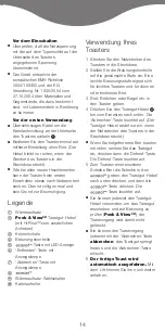 Preview for 14 page of Kenwood Peek & View TTP310 Series Instructions Manual