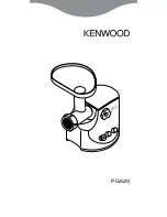 Preview for 1 page of Kenwood PG520 Manual