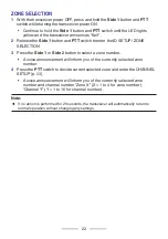 Preview for 22 page of Kenwood ProTalk DIGITAL NX-P1200NV User Manual