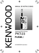 Preview for 33 page of Kenwood ProTalk LT PKT-23 Instruction Manual