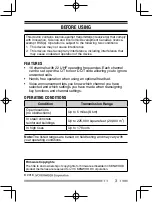 Preview for 3 page of Kenwood ProTalk LT PKT-23LF Instruction Manual