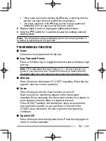 Preview for 29 page of Kenwood ProTalk LT PKT-23LF Instruction Manual