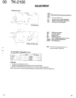 Предварительный просмотр 20 страницы Kenwood ProTalk TK-2100 Service Manual