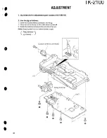 Предварительный просмотр 21 страницы Kenwood ProTalk TK-2100 Service Manual