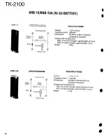 Предварительный просмотр 38 страницы Kenwood ProTalk TK-2100 Service Manual