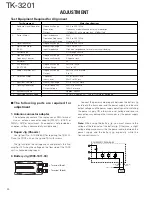 Preview for 20 page of Kenwood ProTalk TK-3201 Service Manual