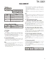 Предварительный просмотр 3 страницы Kenwood ProTalk TK-3301 Service Manual