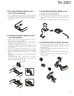 Предварительный просмотр 5 страницы Kenwood ProTalk TK-3301 Service Manual