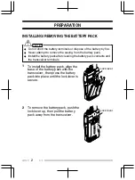 Preview for 12 page of Kenwood ProTalk tk-3501 Quick Reference Manual