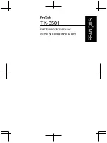 Preview for 19 page of Kenwood ProTalk tk-3501 Quick Reference Manual