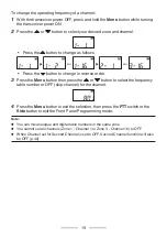 Preview for 19 page of Kenwood ProTalk TK-3601D User Manual