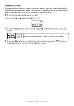 Preview for 32 page of Kenwood ProTalk TK-3601D User Manual