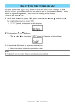 Preview for 44 page of Kenwood ProTalk TK-3601D User Manual