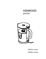 Preview for 2 page of Kenwood puresse WK970 series User Manual