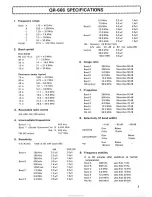 Предварительный просмотр 3 страницы Kenwood QR-666 Operating Manual