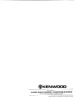 Preview for 28 page of Kenwood R-300 Operating Manual