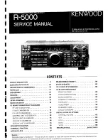 Kenwood R-5000 Service Manual предпросмотр