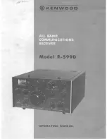 Kenwood R-599D Operating Manual preview