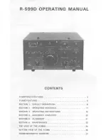 Предварительный просмотр 2 страницы Kenwood R-599D Operating Manual