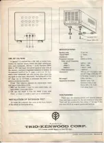 Предварительный просмотр 39 страницы Kenwood R-820 Operating Manual