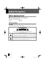 Предварительный просмотр 2 страницы Kenwood R-K1000 Instruction Manual