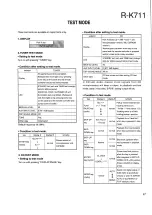 Preview for 17 page of Kenwood R-K711-B Service Manual