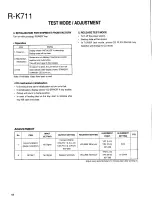 Preview for 18 page of Kenwood R-K711-B Service Manual