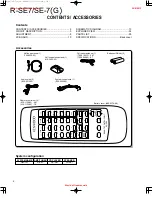 Предварительный просмотр 2 страницы Kenwood R-SE-7G Service Manual