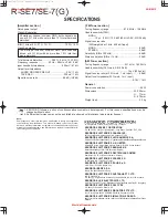 Предварительный просмотр 27 страницы Kenwood R-SE-7G Service Manual