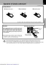 Предварительный просмотр 17 страницы Kenwood R-SE7 Instruction Manual