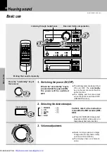 Предварительный просмотр 18 страницы Kenwood R-SE7 Instruction Manual