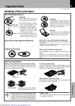 Предварительный просмотр 49 страницы Kenwood R-SE7 Instruction Manual