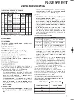 Предварительный просмотр 3 страницы Kenwood R-SE9 Service Manual