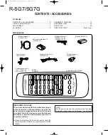 Предварительный просмотр 2 страницы Kenwood R-SG7 Service Manual